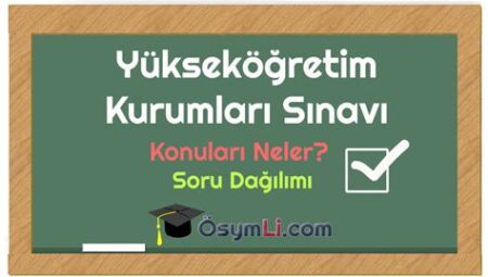 TYT ve AYT’de Zorlanılan Konular ve Çözüm Önerileri