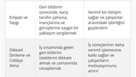Başarılı Öğrenme İçin Geri Bildirimin Önemi