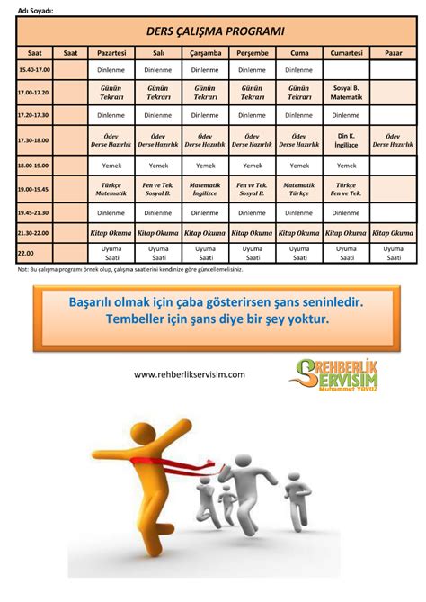 Çalışma Planı Hazırlama ve Takip Etme Yöntemleri
