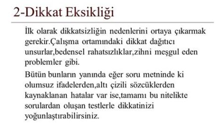 Dikkat Dağıtıcı Unsurlardan Korunma Stratejileri