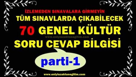 Genel Kültür Bilgisi ile Sınavlarda Öne Çıkmak