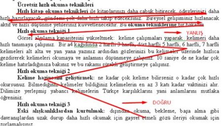 Hızlı Okuma Teknikleri ile Zaman Kazanmak