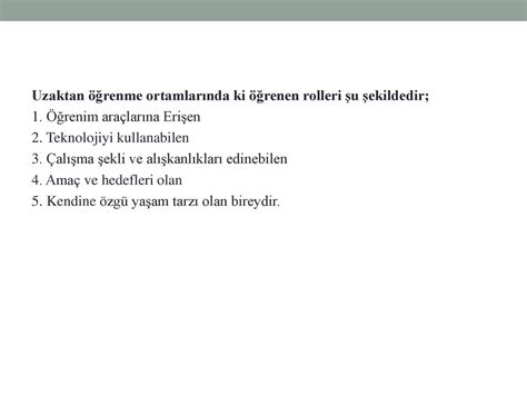 Kendine Özgü Çalışma Tarzı Geliştirme