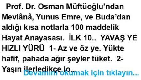 Kısa Notlarla Konuları Hızlı Hatırlama