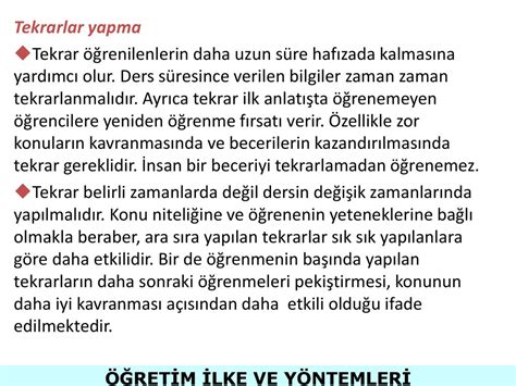 Konu Tekrarlarını Etkili Şekilde Yapma Yöntemleri