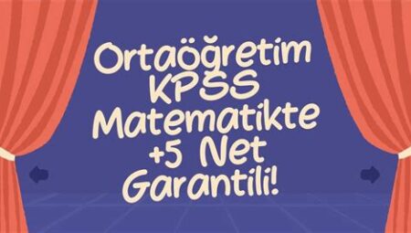 KPSS Matematikte Hızlı Soru Çözme Stratejileri