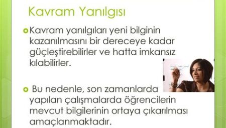 KPSS’de Sık Yapılan Kavram Yanılgıları