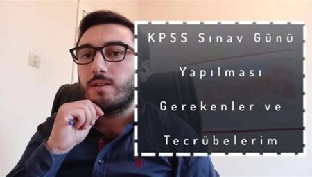 KPSS’de Sınav Sonrası Analiz Teknikleri