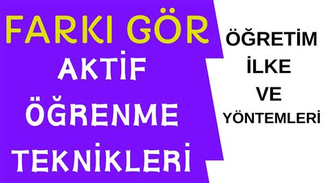 KPSS’ye Hazırlıkta Aktif Tekrar Yöntemleriyle Kalıcı Öğrenme