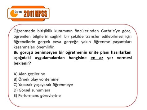 KPSS’ye Hazırlıkta Öğrenilen Bilgilerin Görsel Sunumu
