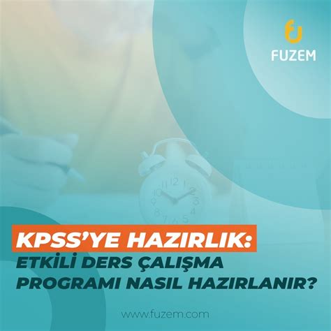 KPSS’ye Hazırlıkta Tekrar Programı Nasıl Hazırlanır?