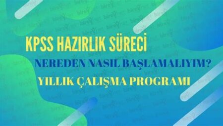 Mobil Uygulamalarla KPSS’ye Hazırlık