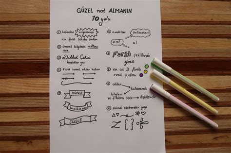 Not Almanın Hafızaya Etkisi ve Uygulama Teknikleri