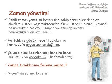 Öğrenciler İçin Zaman Yönetimi Planı Hazırlama